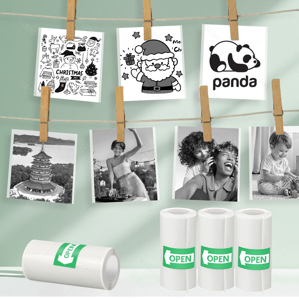 Papier Adhésif Imprimable pour - Mini Pocket Thermal Printer Paper Roll avis et prix